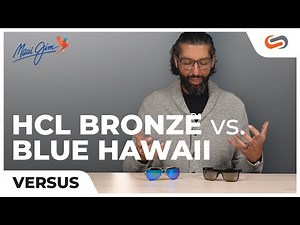 Maui Jim HCL Bronze vs Blue Hawaii Lens | SportRx