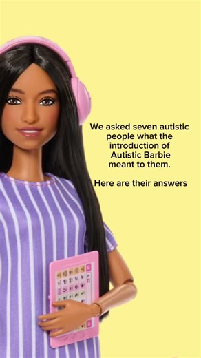 We asked seven autistic peeps what the autistic Barbie introduction meant to them. Here are their answers #autisticbarbie #yellowladybugs #actuallyautistic #autism #neurodivergent #autisticgirls #autisticwomen #yellowladybugs @barbie @trishburtoncreative @nextlevelcollaboration @chloeshayden @barbie.in.naarm @onwardsandupwardspsych *We are partnering with Barbie, who is supporting Yellow Ladybugs through a paid event partnership and charitable donation. | Yellow Ladybugs