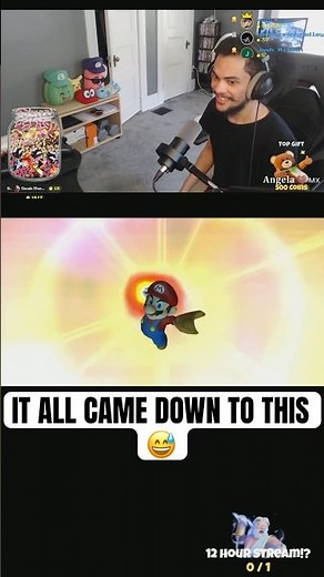 This game gets the adrenaline GOING!😅 #mario #nintendo #mariosupersluggers #wii #wiigames #fypシ