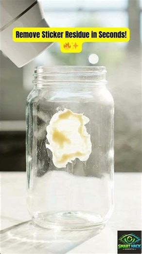 Remove Sticker Residue in Seconds! 🔥✨