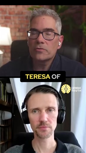 St. Teresa of Ávila was pierced in the heart ... not metaphorically, but mystically. She described an angel who thrust a fiery spear into her chest, leaving her burning with divine love. After her death, doctors found a wound in her heart, just as she had described… yet she had no visible signs during her life. How do you fake that? Watch our whole podcast with John Clark on the STIGMATA! 👉️ www.youtu.be/2q1M1ECxqBE?si=V_AaaWiRMm1dObZb Author John Clark's book 👉️ https://shop.catholic.com/gods