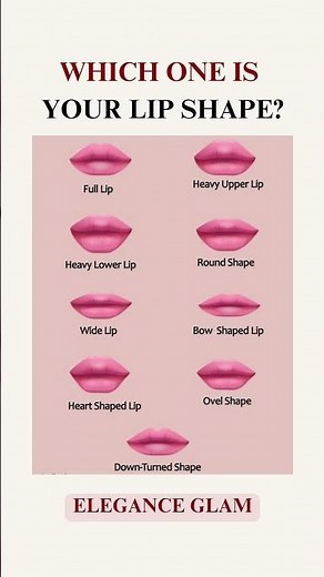 10 Types of Lip Shapes
