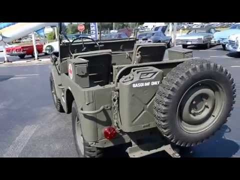 1948 Willys CJ-2A Military Jeep Classic Cars for sale Stuart, FL 34997