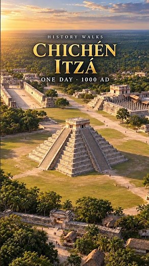 One Day in Chichen Itza, 1000 AD — A Day in the Ancient Maya City Before the Ruins #chichenitza