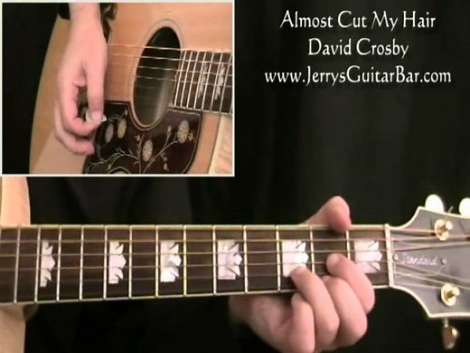David Crosby – Almost Cut My Hair (acoustic)