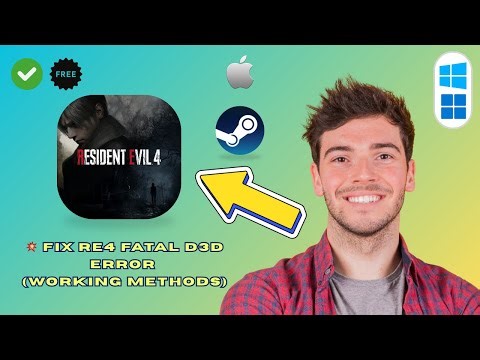 How to Fix Resident Evil 4 Remake Fatal D3D Error Crash (2025 Guide)