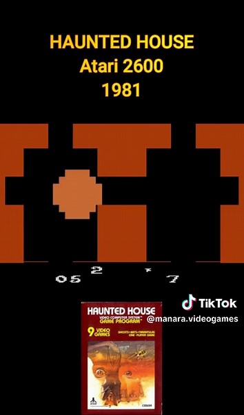 Explore Haunted House on Atari 2600 - Classic Gaming