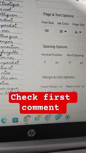 Convert Text to Handwriting in Seconds! #ytshorts #shorts