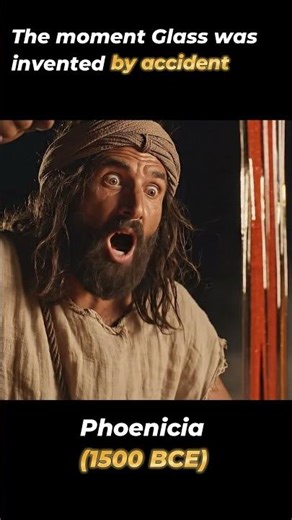 The Invention of Glass #history#aihistory