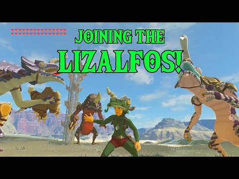 Link Becomes a LIZALFOS! | Zelda: Breath of the Wild