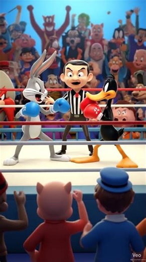 The Ultimate Looney Match: Bugs vs. Daffy (Guest Ref: Mr. Bean)