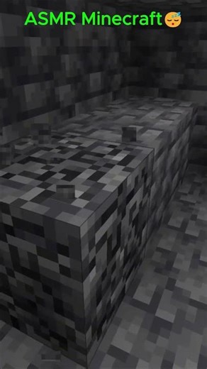 ASMR Minecraft stone digging (no talk) #minecraftasmr #relaxing #asmr #notalking #relaxingsounds