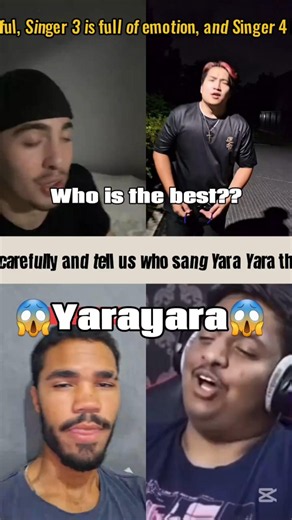 🎵 Listen carefully and tell us who sang Yara Yara the best! 🔥🎤 #yarayara #wacovermusic