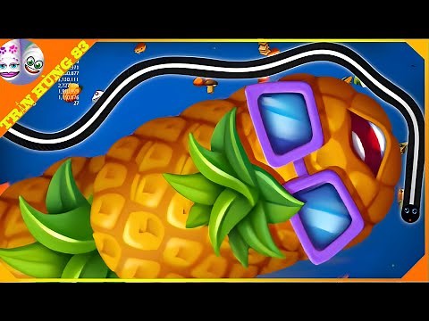 🐍WORMSZONE.IO | GIANT SLITHER SNAKE TOP 01 / Epic Worms Zone Best Gameplay! | Trần Hùng 83