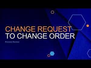 Change Request to Change Order