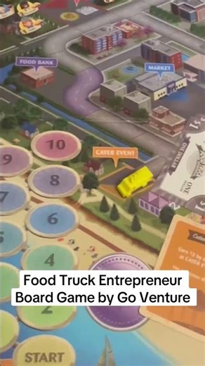 Food Truck Entrepreneur Board Game by GoVenture