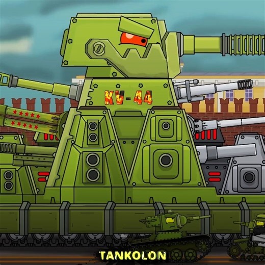 They Built the KV-44-M2… THIS TANK IS INSANE! 💀🔥 #homeanimations #kv44 #tankedit #tankbattle #tanks