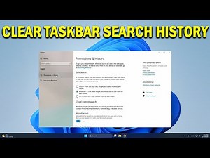 How To Clear or Disable Taskbar Search Box History in Windows 10 - Quick Fix