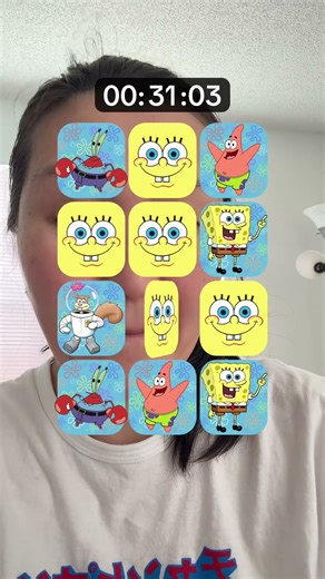 SpongeBob Memory Game #spongebob