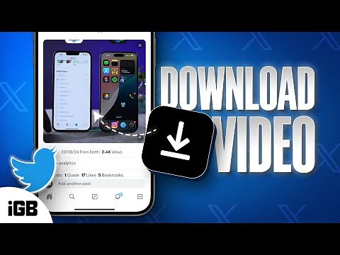 How to Download Twitter Video to iPhone Camera Roll (2024 Guide)