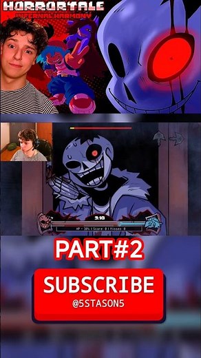 Friday Night Funkin’ VS Horrortale Infernal Harmony (PART 2) #shorts #fnfmod #fridaynightfunkin