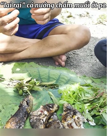 Món Cá Nướng Chấm Muối Ớt Ngon Tuyệt