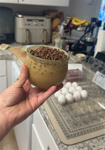 Coco Puffs on Iced Coffee: A Delicious Treat!