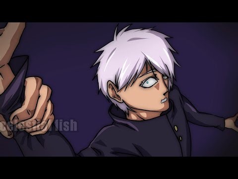 Gojo Satoru gets clapped by Goku