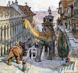 Dinotopia, Illustrated Fantasy Series About a World Shared by Dinosaurs and Humans