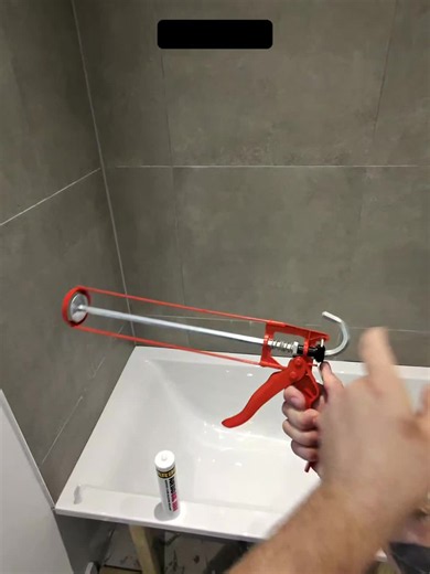 Here comes the mastic man to the rescue again #asmr #oddlysatasfying #masticman #sealantapplication