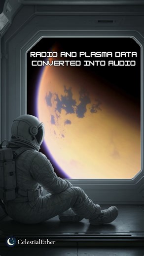 The Real Sound of Saturn’s Moon Titan 🌕 NASA Cassini Audio #shorts #space