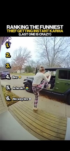 Ranking The Funniest Package Thief Getting Instant Karma