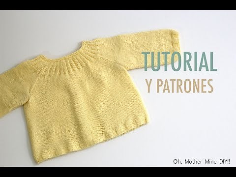 DIY How to Knit a Baby Sweater (Free Patterns)