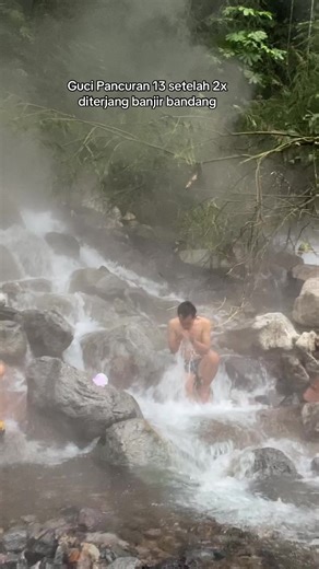 Guci Pancuran 13 Recovery After Flash Floods