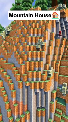 Satisfying How-Tos on Instagram: "Minecraft Mountain House🏠 Tutorial on YouTube 'Link in Bio' Shaders: Complementary Texture: Default —————————————————————————— #minecraft #minecraftbuilds #minecraftinspiration #minecrafttutorial #minecraftideas #minecraftyoutuber #minecraftmodern #minecraftcreation #minecrafthowto #minecrafthacks #minecrafter #minecraftdaily #minecraftbuild #minecraftcreations #mcpe #minecraftbedrock"