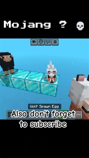 🤔mojang | WOLVES vs Sheep in Minecraft!