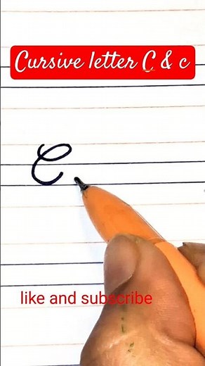 ✨ Cursive letter C | Capital & Small Cursive Writing ✍️ | Handwriting practice#shorts