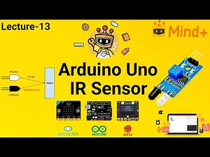 Arduino IR Sensor LED Control using Mind+ | Block Programming Tutorial