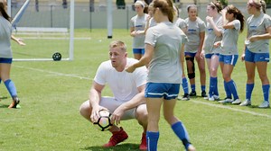 J.J. Watt tests soccer skills in new Gatorade campaign