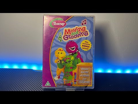 Barney Moving and Grooving DVD Unboxing - HIT Entertainment (UK)