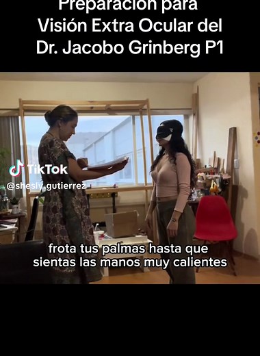 Preparación para Visión Extra Ocular del Dr. Jacobo Grinberg P1