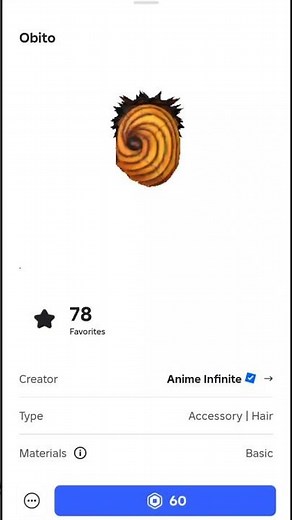 how to make obito in Roblox