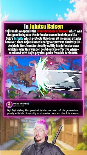 Toji’s Blade Nullifies Gojo’s Infinity in Jujutsu Kaisen