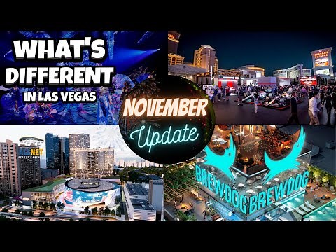 What's New in Las Vegas? November 2022 Update! 😲 Major Changes Coming!