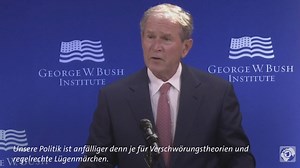 180K views · 2.7K reactions | George W. Bush kritisiert Donald Trump scharf - und braucht dafür dessen Namen nicht ein einziges Mal zu nennen. | tagesschau | Facebook
