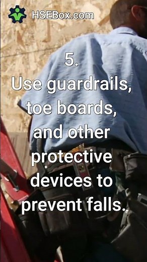 10 safety tips for working at height