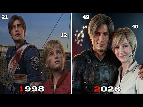 SHERRY & LEON: From 1998 to 2026 Evolution Story in Full Resident Evil Timeline (Game Movie)