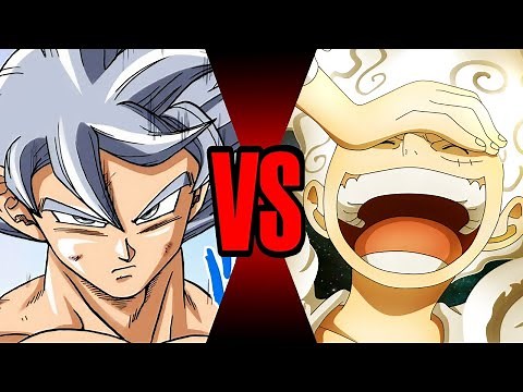 MUI Goku vs. Gear 5 Luffy | DEATH BATTLE!