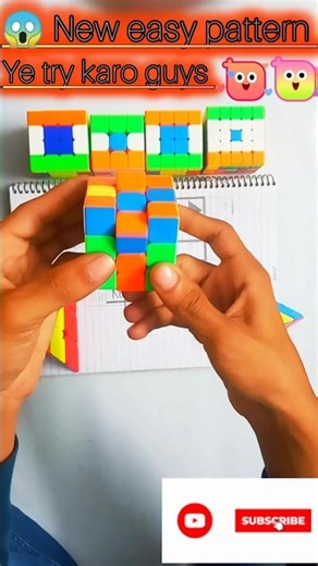 😨 3×3 Rubiks cube new pattern 🔥 #shorts #viral #trending