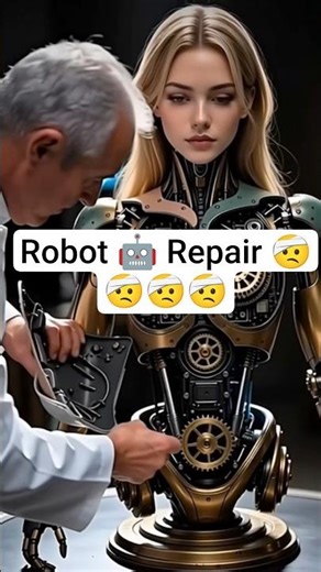 Robot 🤖 Technical Repair in Heart #robot #ai
